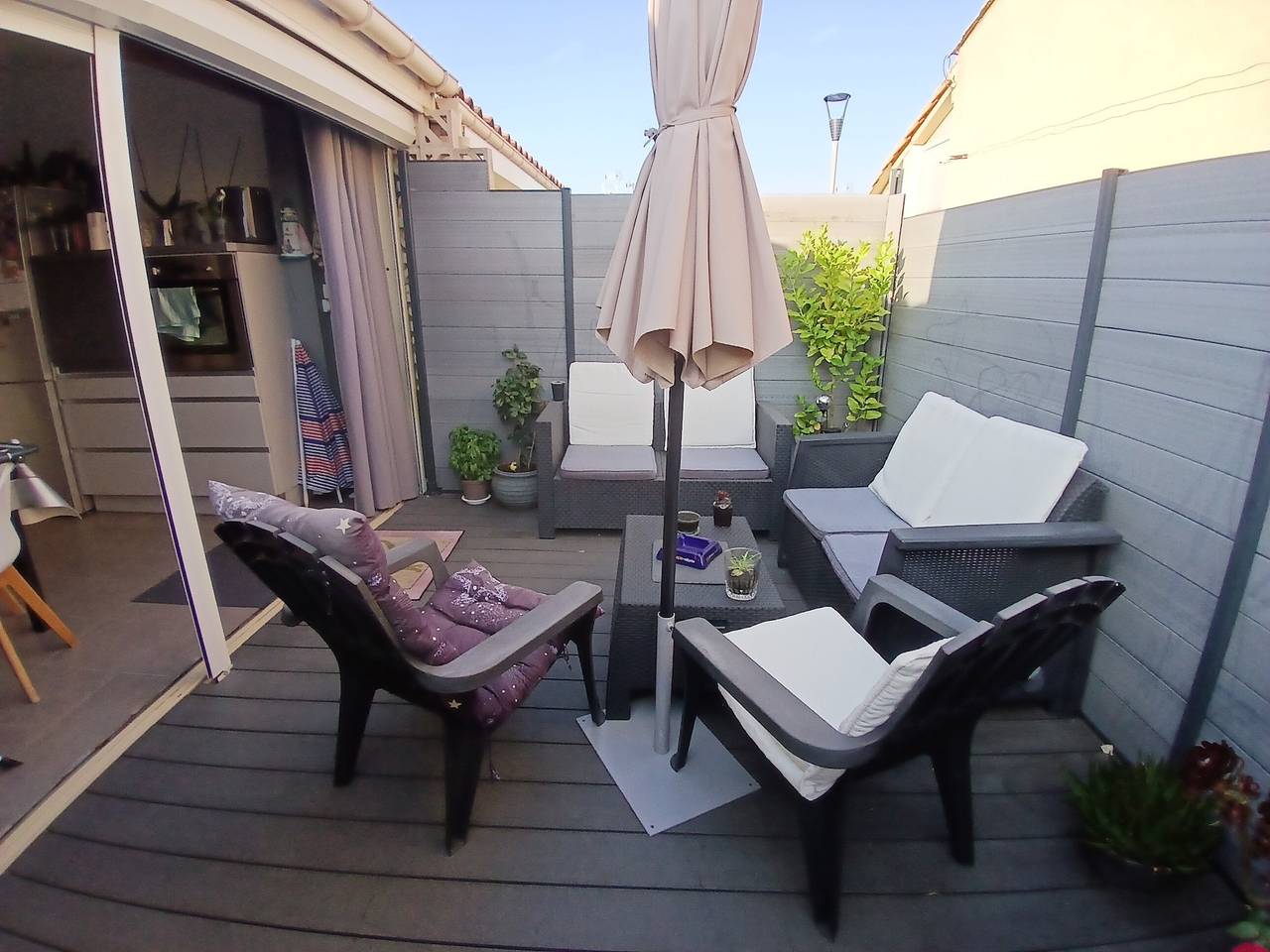 Villa „Rosina“ mit privater Terrasse und Wlan in Gruissan (Ville), Gruissan