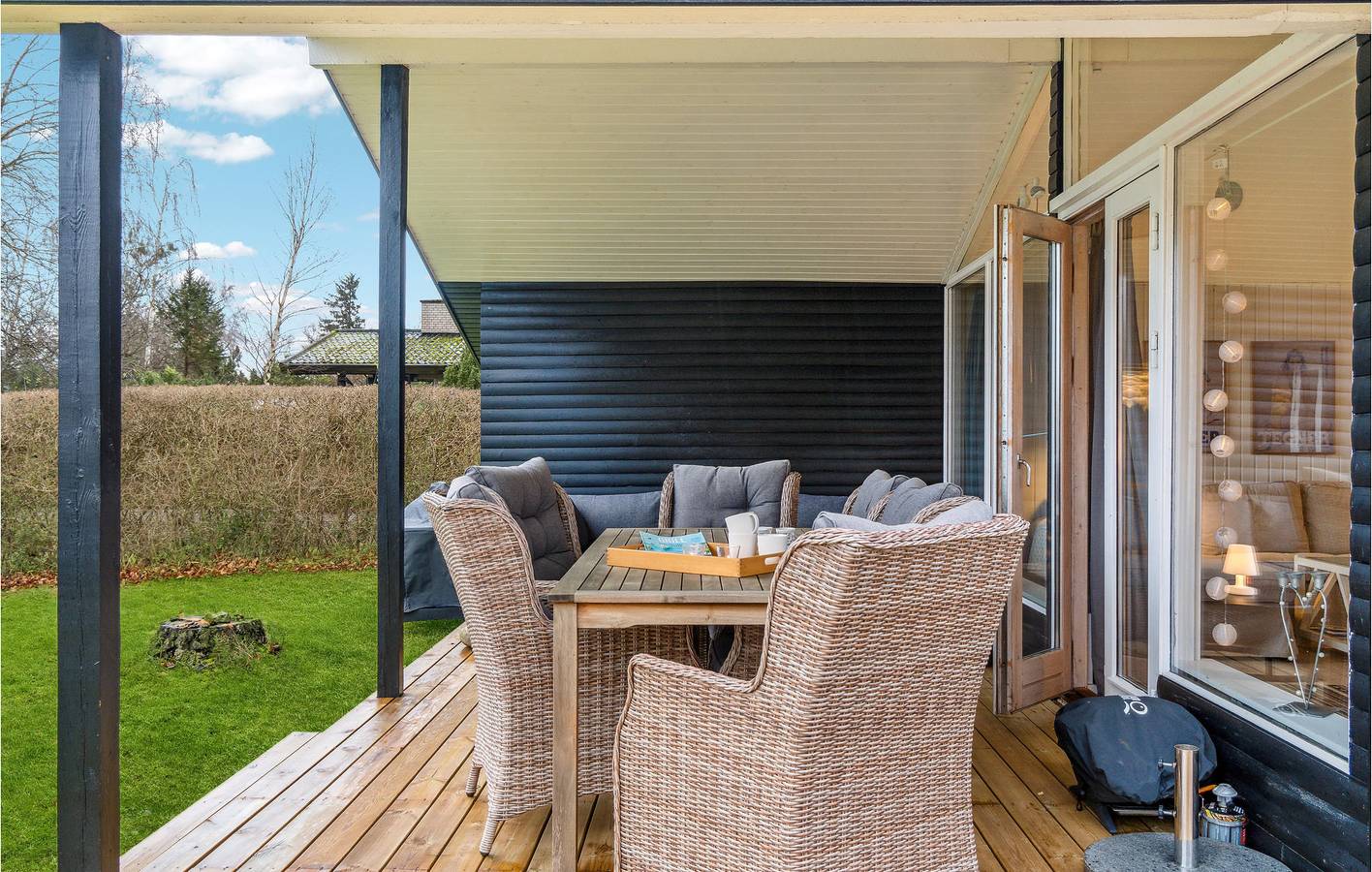 Ferienhaus für 6 Personen mit Terrasse in Dronningmølle, Kattegat Küste