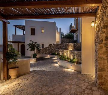 Hôtel pour 2 personnes, avec jardin et vue dans Chóra Sfakíon