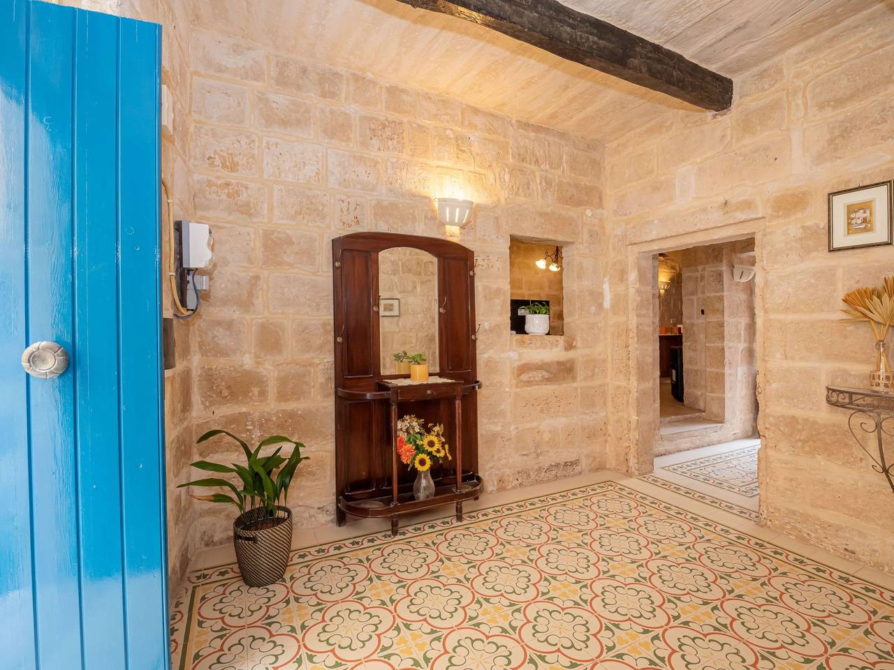 "Casa Melita" in der Nähe des mittelalterlichen Mdina in Rabat (Malta), Malta Island