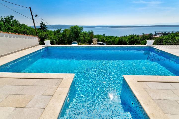 Ferienwohnung für 4 Personen, mit Terrasse und Garten sowie Pool in Crikvenica - 4