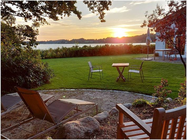 Ferienhaus für 2 Personen, mit Terrasse und Garten sowie Sauna