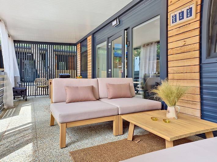 Ferienhaus für 4 Personen, mit Terrasse in Pakostane