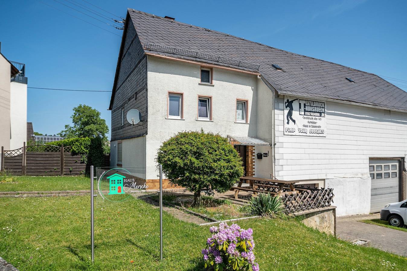 Vakantiehuis 'Mersche' met privé terras, privé tuin en Wi-Fi in Gösenroth, Hunsrück