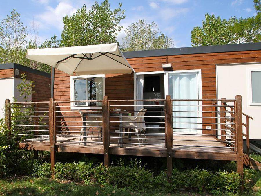 Camping Europa Silvella - Casa mobile 5 persone - Standard Plus in Manerba del Garda, Prealpi Gardesane