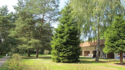 Bungalow für 2 Personen, mit Terrasse, mit Haustier in Fünfseen