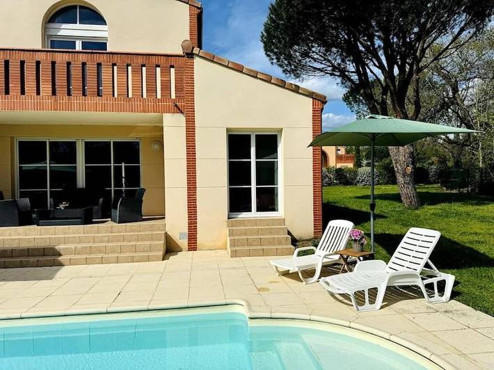Location de vacances pour 6 personnes, avec balcon et piscine dans Golf de Mazamet - 3