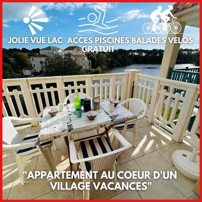 Appartement de vacances pour 4 personnes, avec Balcon et Terrasse ainsi que Piscine et Vue