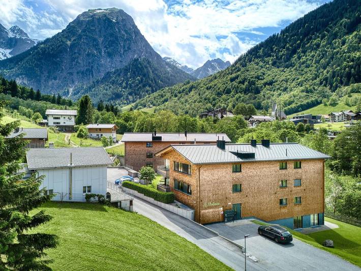 Ferienwohnung für 4 Personen, mit Terrasse und Garten im Brandnertal