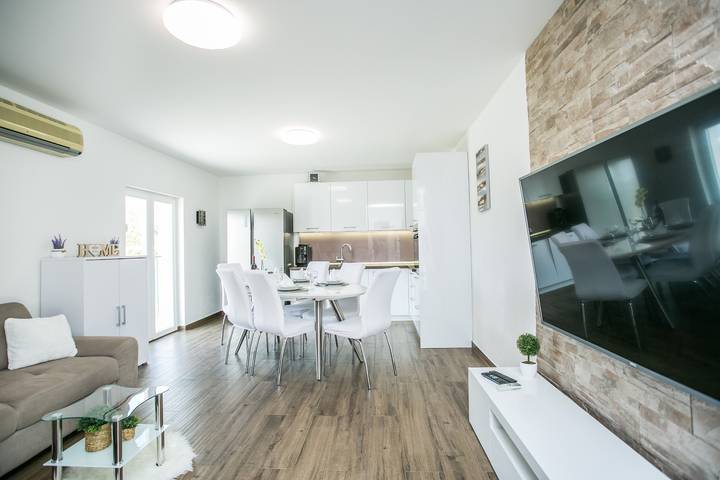 Feriehus for 4 personer, med hage, dyr tillatt i Split