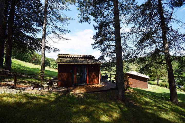 Gîte pour 3 personnes, avec Terrasse et Piscine à Cuq
