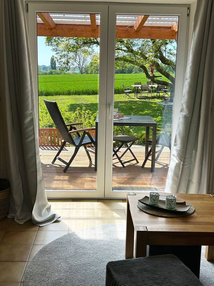 Ganze Wohnung, Ferienwohnung "Schleiblick" in Ulsnis in Ulsnis, Grünes Binnenland