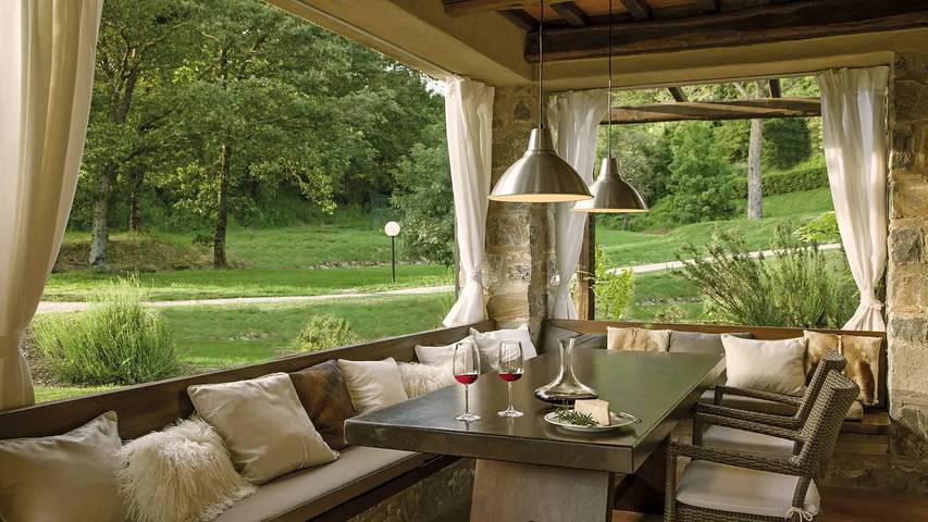 Ferienhaus für 4 Personen, mit Pool und Terrasse sowie Garten, mit Haustier in Roccalbegna