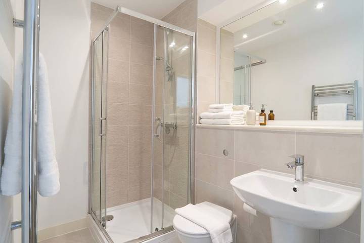 Apartamento entero, Central Manchester 1Br Apartment with Balcony in Gran Mánchester