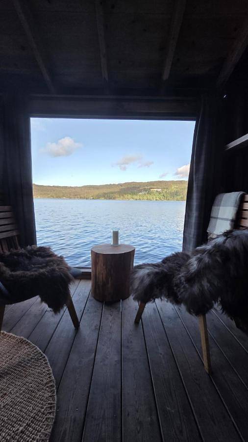 Camping für 2 Personen, mit Sauna und Ausblick sowie Garten und Seeblick, mit Haustier - 1