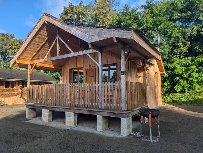 Gîte pour 4 personnes, avec piscine et terrasse dans Lac de Charmes