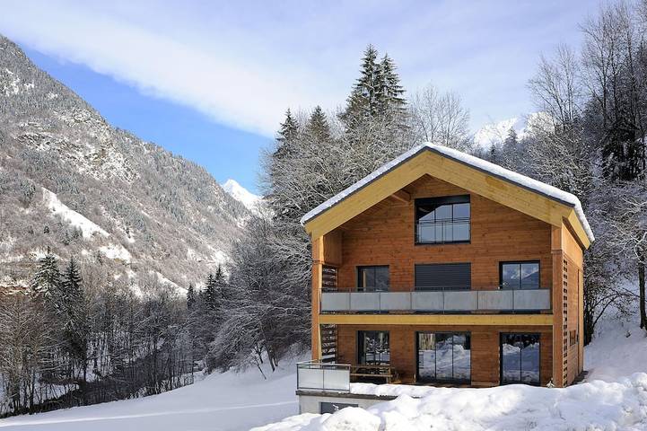 Maison pour 12 personnes, avec Balcon et Jardin à Bozel