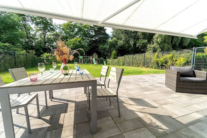 Ferienpark für 5 Personen, mit Terrasse und Garten