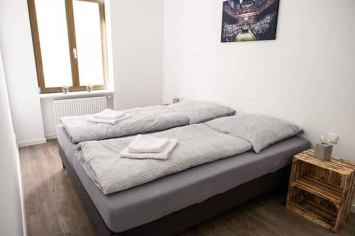 Appartement entier, ★Ko-Living V at the new theater | middle of the old town | Wifi | Up to 4 ★ in Halle, Saale-Unstrut