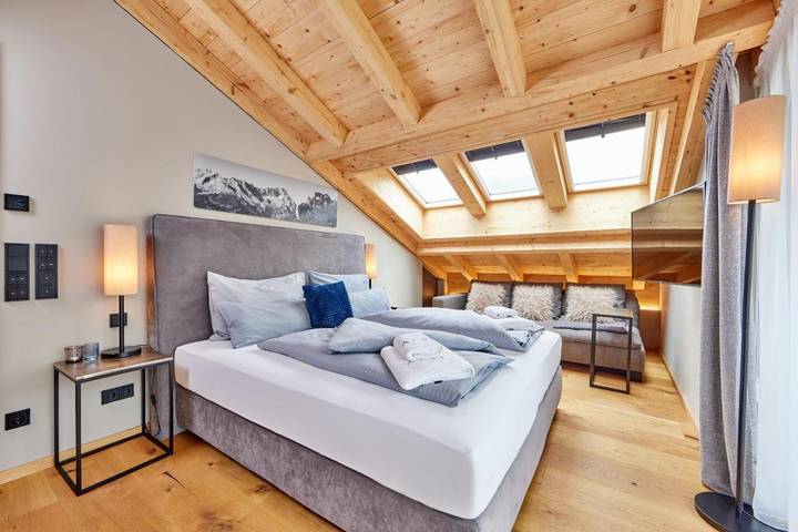 Hütte für 9 Personen, mit Ausblick und Balkon sowie Sauna in Garmisch-Partenkirchen - 3