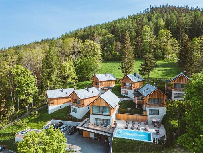 Hotel für 2 Personen, mit Balkon und Whirlpool sowie Terrasse und Garten in Mariazell