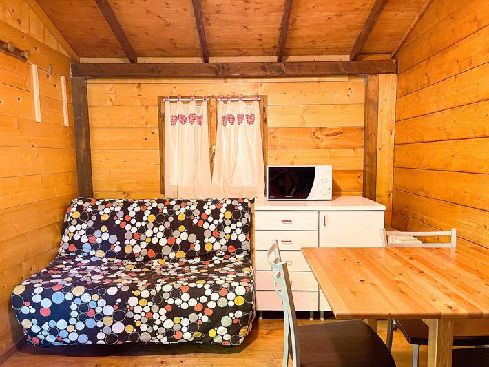 Caravan "Le Sorgenti - Chalet 57" with Mountain View & Private Garden in Palazzuolo sul Senio, Florence Province