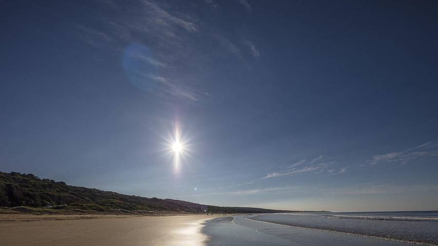 Holiday home for 8 people, with garden in Anglesea