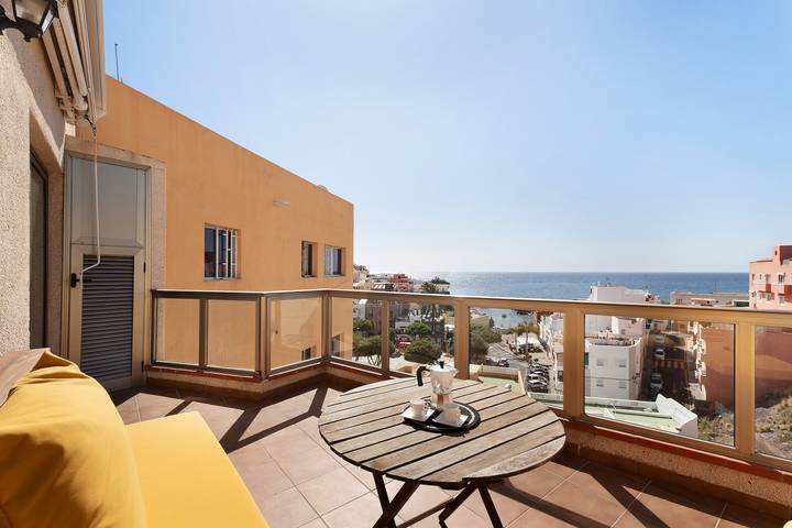 Ferienwohnung für 5 Personen, mit Balkon in Alcalá