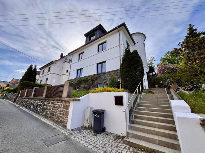 Ferienwohnung für 4 Personen, mit Terrasse und Garten sowie Ausblick