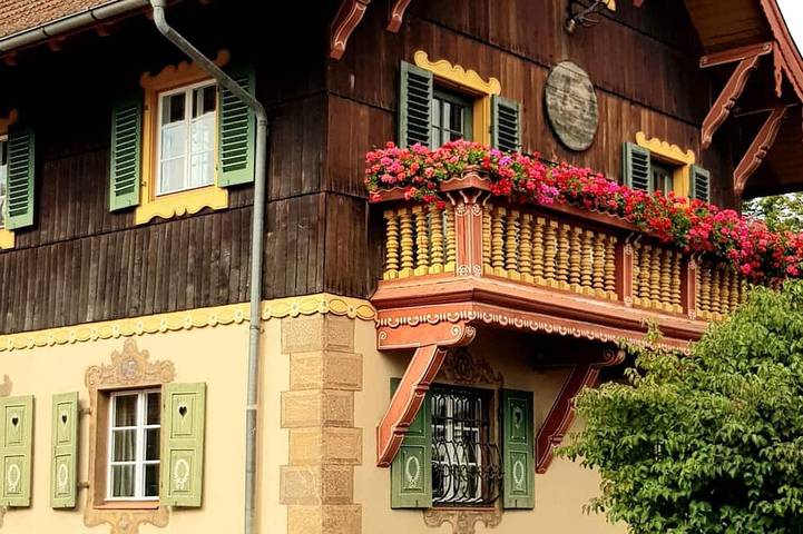 Ferienhaus für 20 Personen, mit Balkon und Garten in Rhön-Bayern