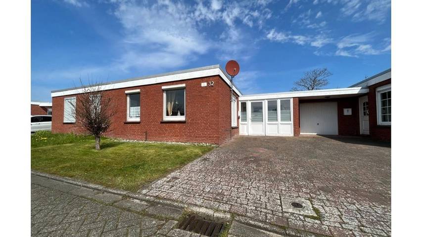 Ferienhaus für 6 Personen, mit Terrasse in Dornumersiel