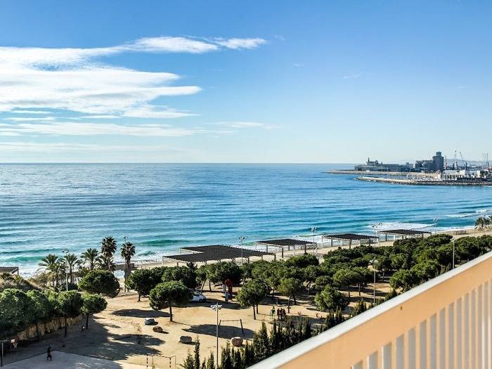 Ferieleilighet for 6 personer, med Sjøutsikt og Terrasse i Tarragona