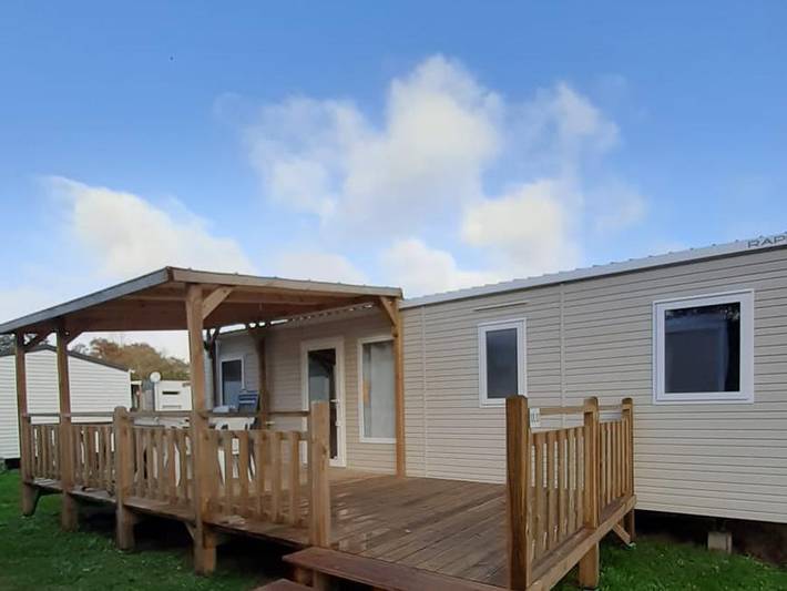 Camping Vieux Moulin - Mobilheim 8 personen - Mobil Home Xxl 4 Zimmer in Vensac, Lesparre-Médoc und Umgebung