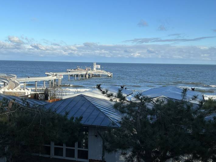 Ferienwohnung für 2 Personen, mit Balkon und Seeblick in Koserow - 4