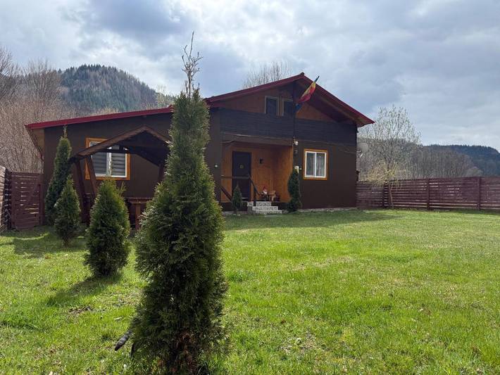 Domek letniskowy dla 3 osób, z sauna i taras oraz widok i ogród, zwierzęta dozwolone w Karpaty (Rumunia)