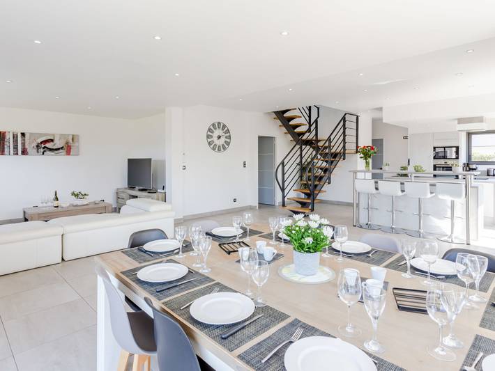 Location de vacances pour 10 personnes, avec jardin et terrasse dans Pirou-Plage - 3