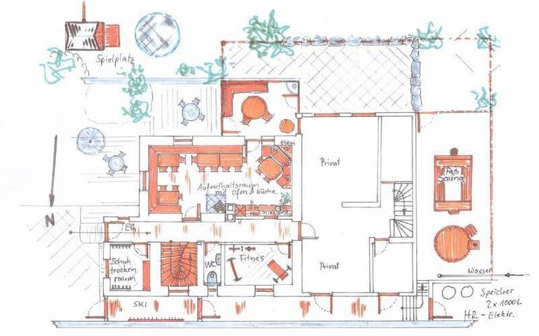 Ferienhaus für 30 Personen, mit Balkon und Garten im Ötztal - 4