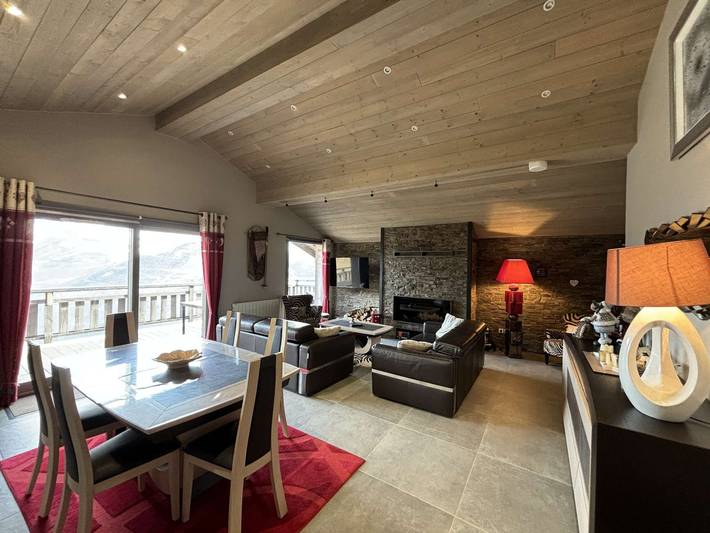 Chalet pour 10 personnes, avec Balcon à Auris