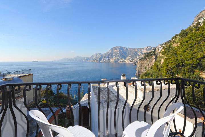 Ferienwohnung für 4 Personen, mit Balkon/Terrasse und Meerblick - 1