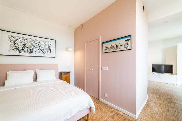 Gîte pour 2 personnes, avec Balcon et Terrasse ainsi que Jardin et Vue à Tervuren