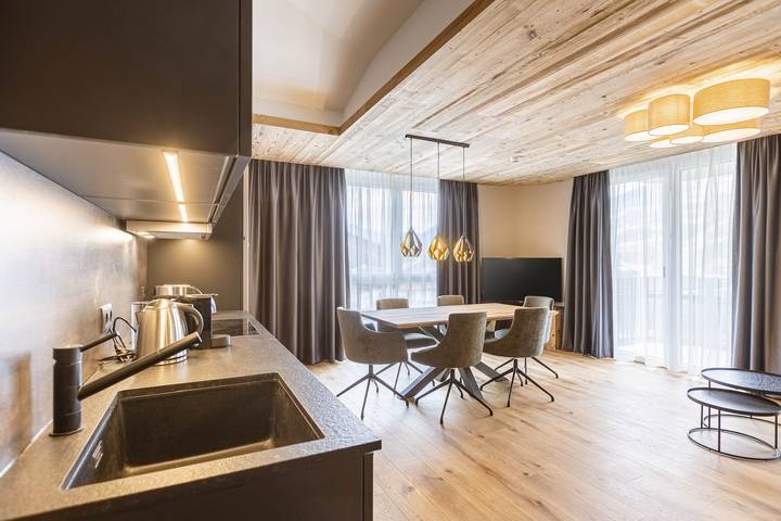 Ferienwohnung für 4 Personen, mit Terrasse und Sauna im Zillertal