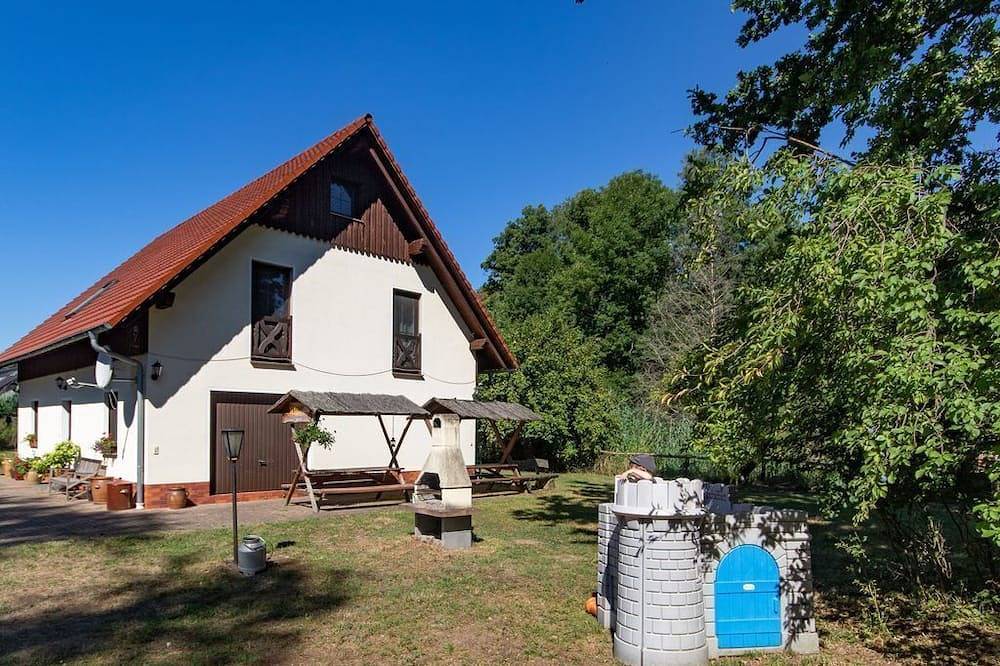 Ganze Wohnung, Fewo Erle, komb. Wohn-/Sz/Küchenz., Du/Wc (1 Sz im Dg ) - Zimmermanns Ferienhof in Werben, Lausitz