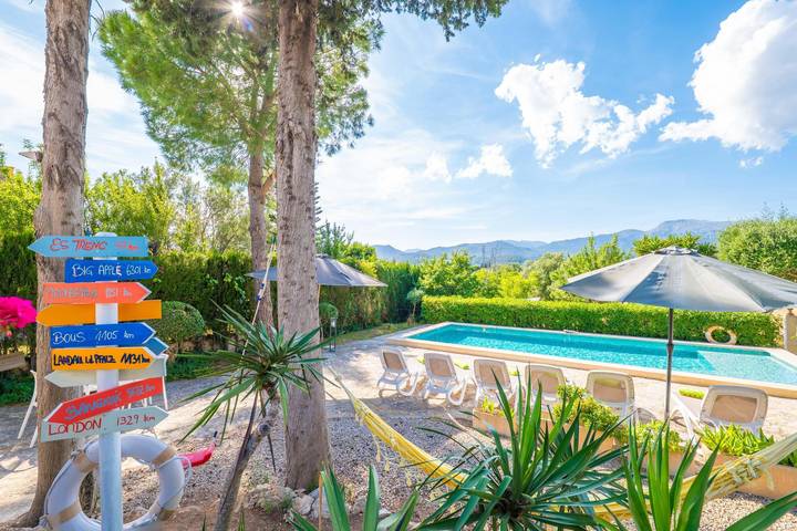Can Reure - Ferienhaus mit privaten Pool in Inca. Wifi gratis in Inca, Mallorca Inselmitte