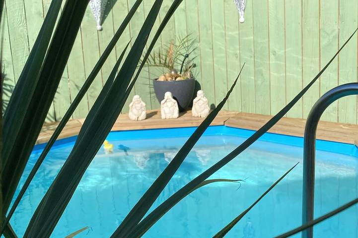 Appartement de vacances pour 2 personnes, avec Jardin