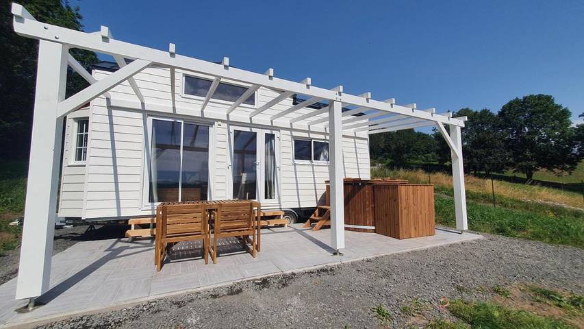 Gîte pour 4 personnes, avec vue et jardin à Saint-Pierre-Roche
