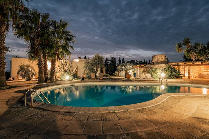 Villa per 12 persone, con giardino, con animali domestici a Gagliano del Capo