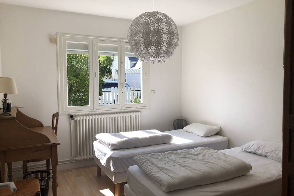 Villa Agon Coutainville, unabhängig, 200 Meter vom Meer entfernt, Wifi in Agon-Coutainville, Coutances und Umgebung