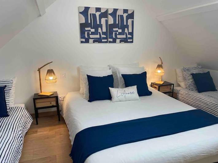 Apartamento de vacaciones para 4 personas, con terraza y jardín - 1