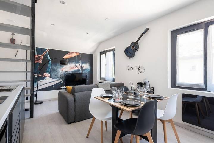 Gîte pour 4 personnes, avec Vue à Gaillard