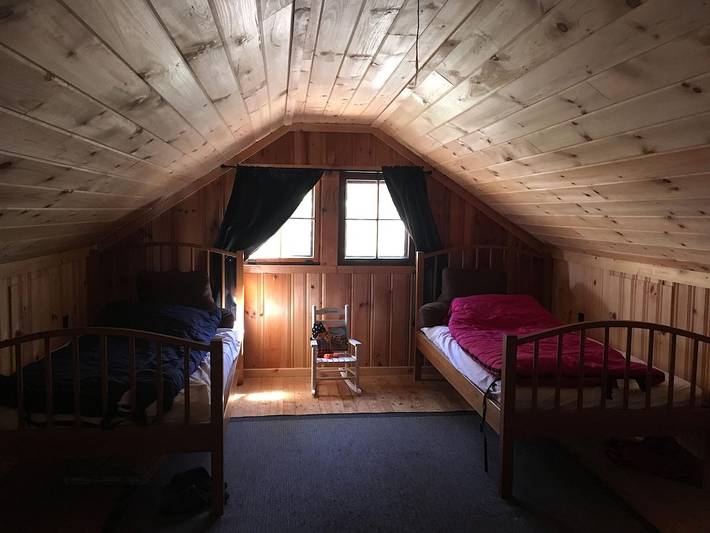 Glamping for 6 people, with terrace in Maine
